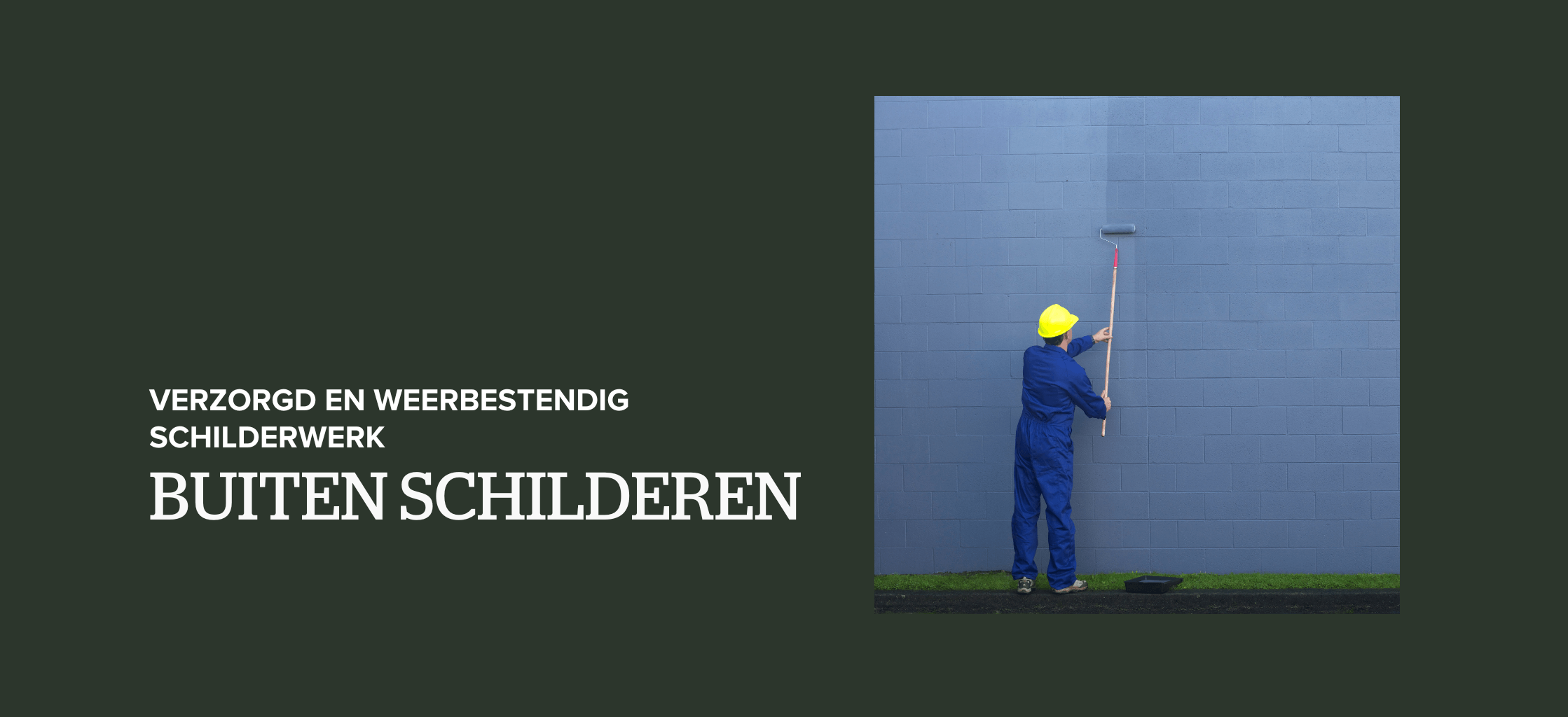 buiten schilderen