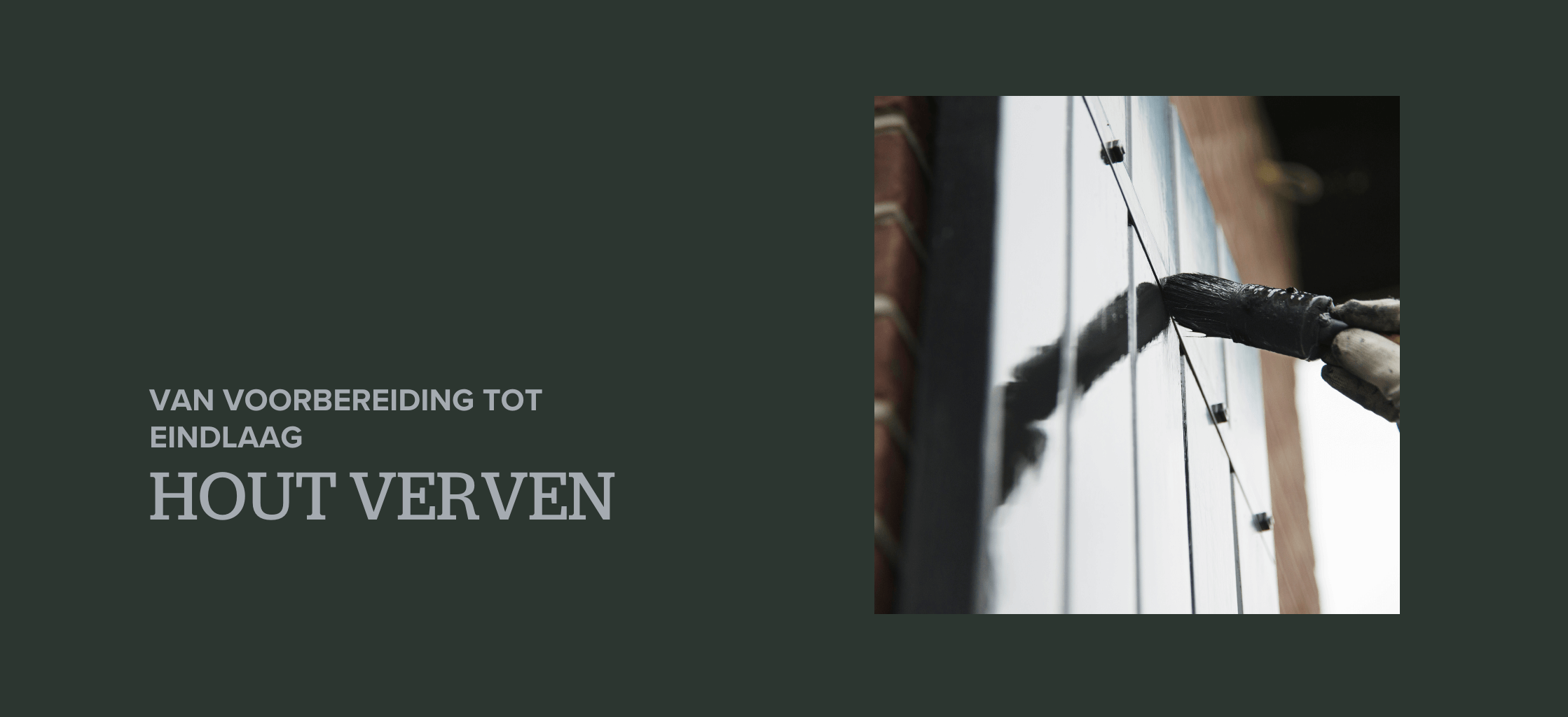 hout verven