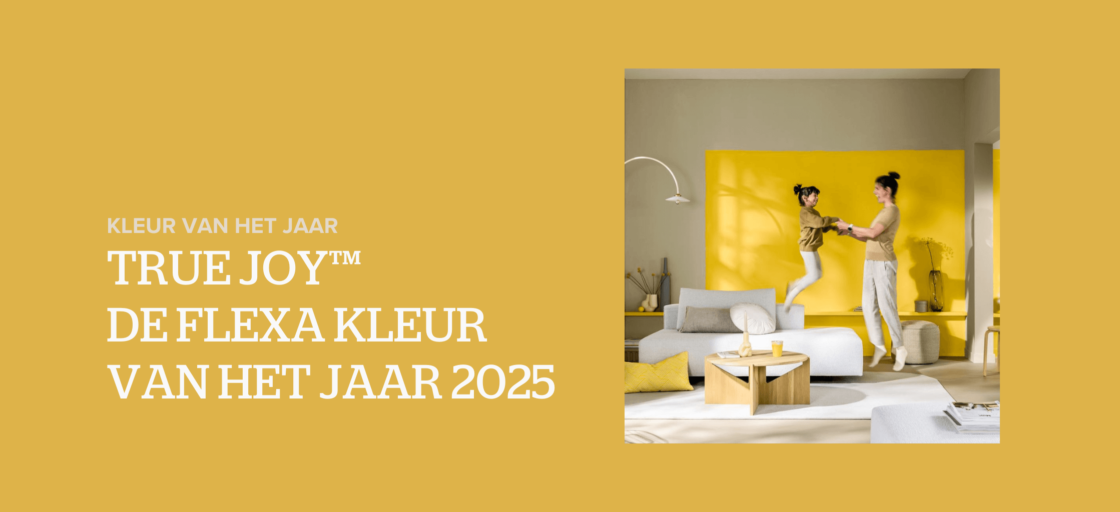 Flexa True Joy Kleur van het Jaar 2025