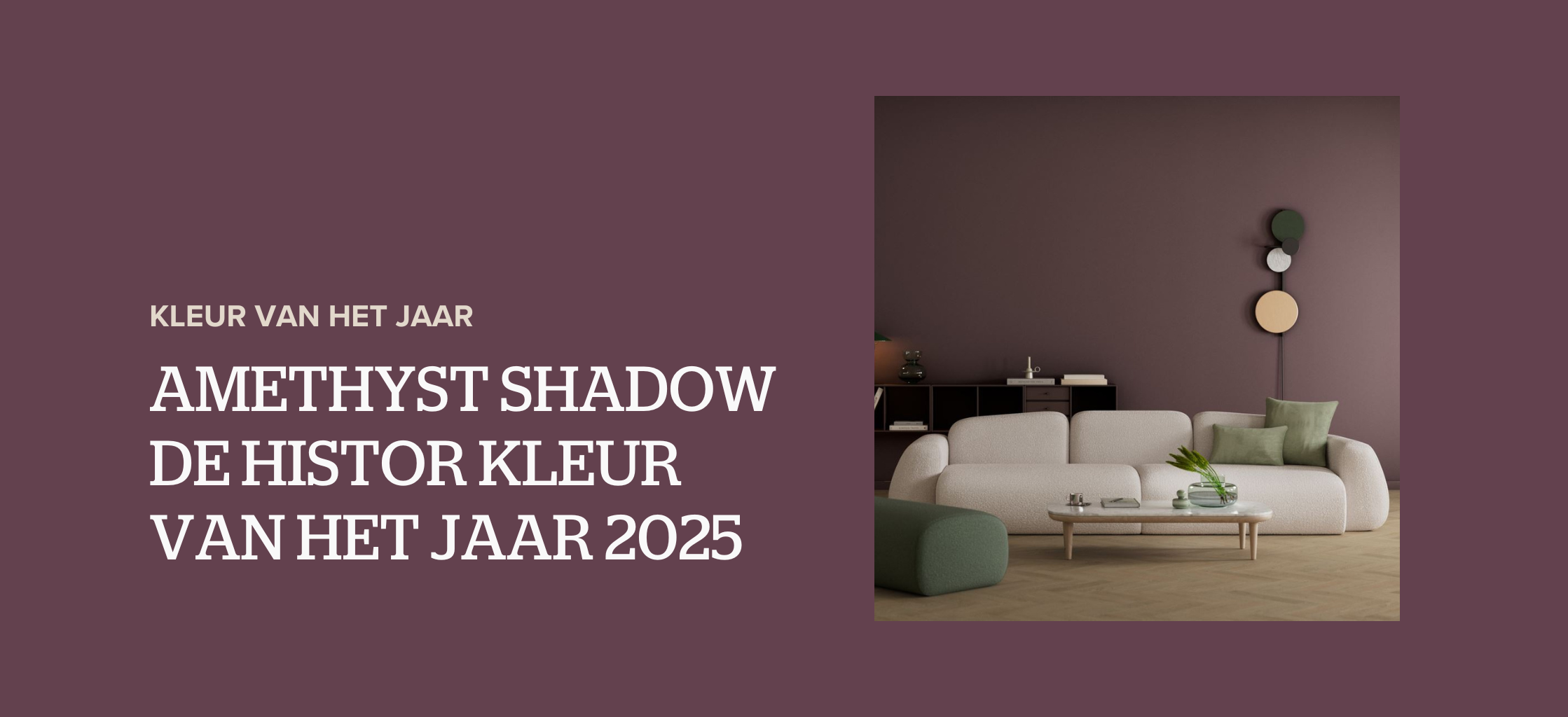 Amethyst Shadow: de Histor Kleur van het Jaar 2025