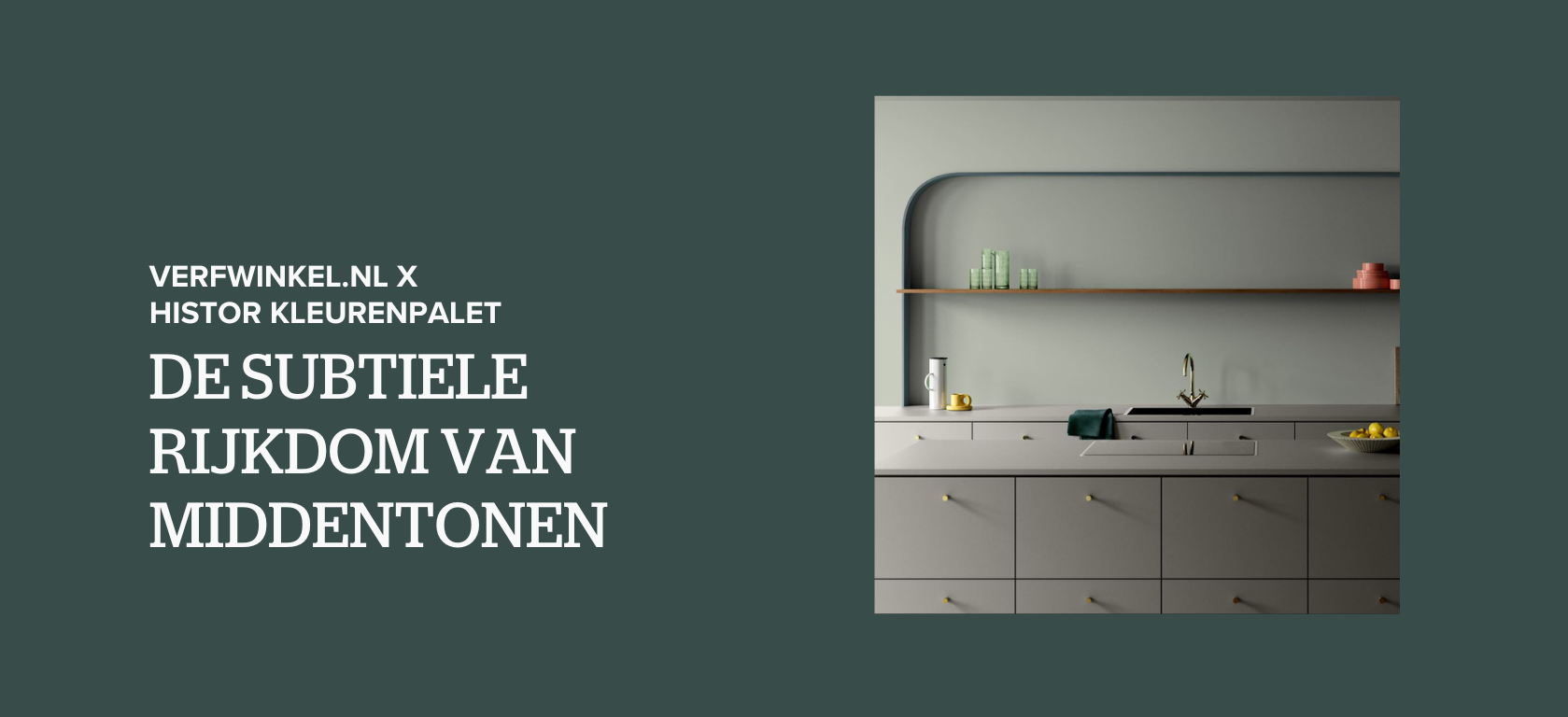 Verfwinkel.nl x Histor trendpalet: de subtiele rijkdom van middentonen