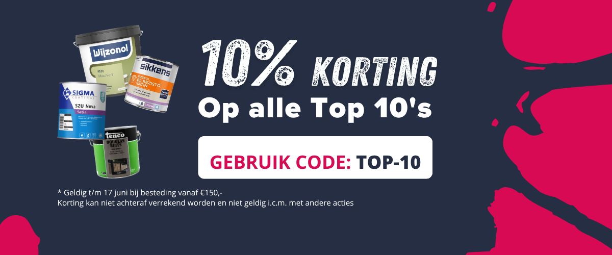 10% korting op alle top 10's!